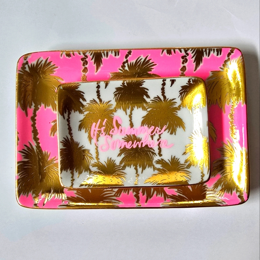 Lily Pulitzer Trinket Trays